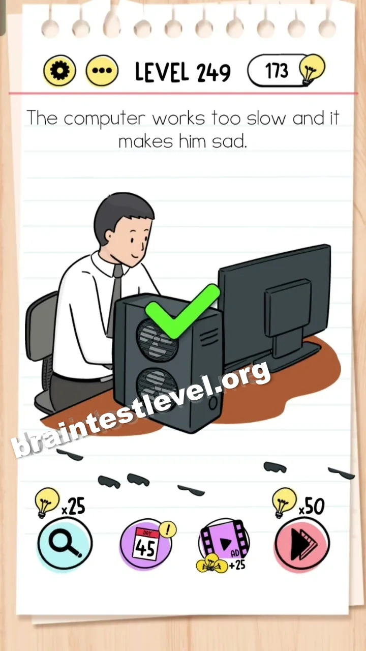 Brain Test Level 249 screenshot 2