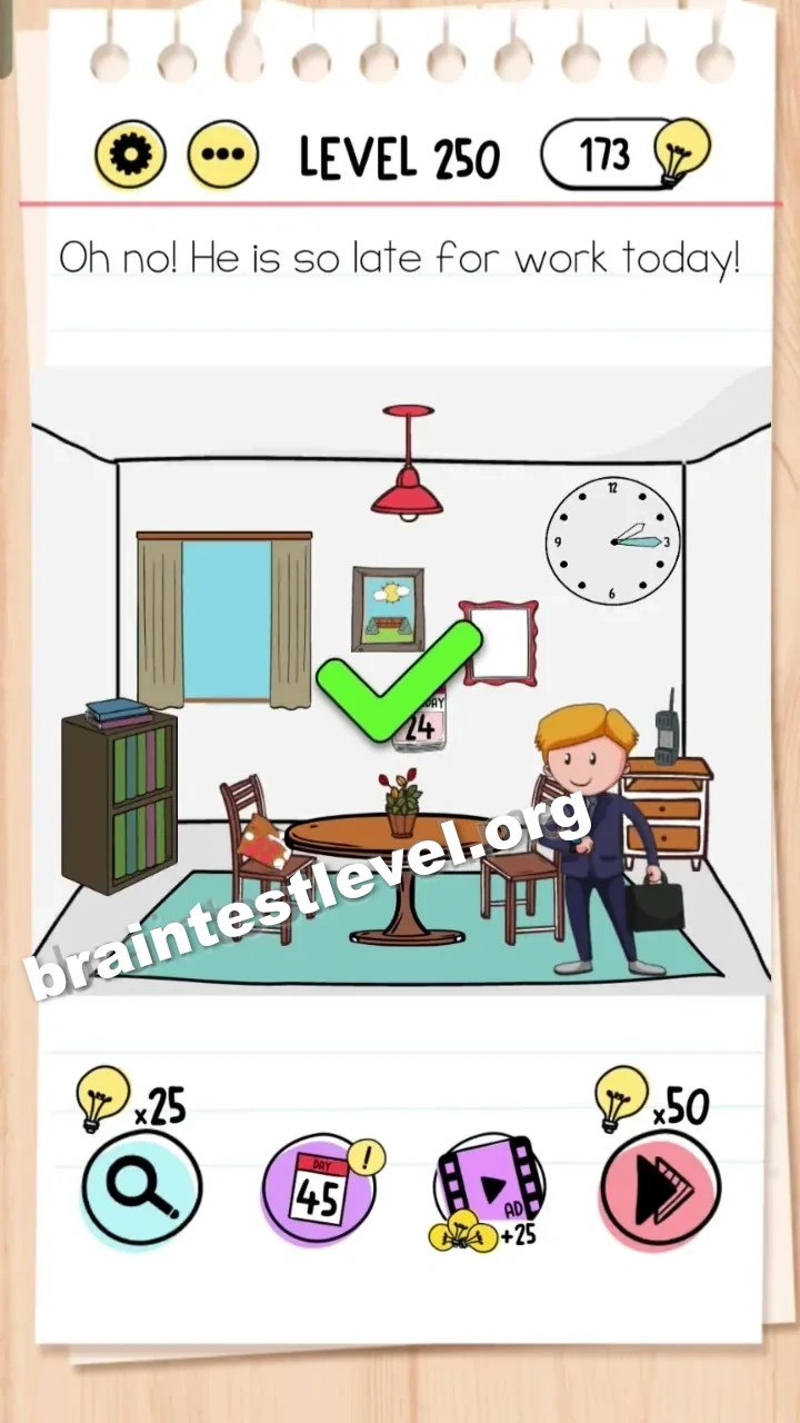 Brain Test Level 250 screenshot 2