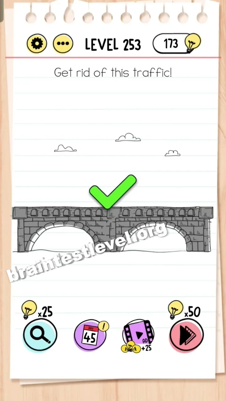 Brain Test Level 253 screenshot 2