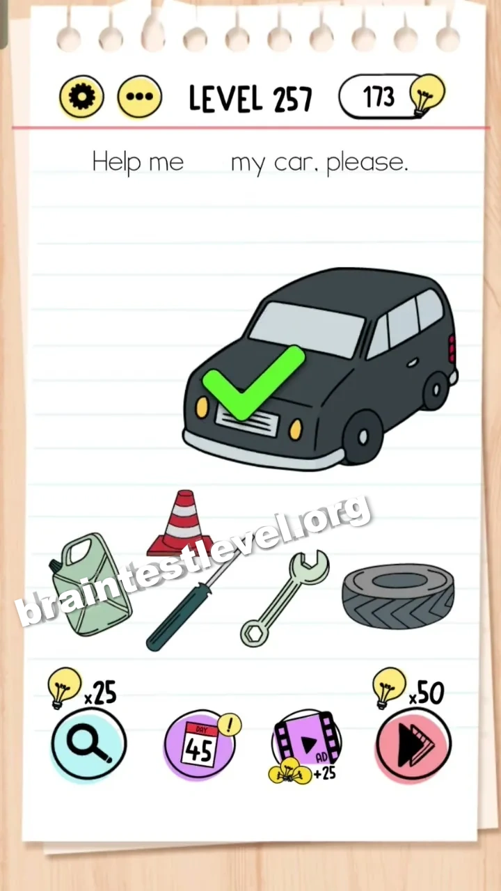 Brain Test Level 257 screenshot 2