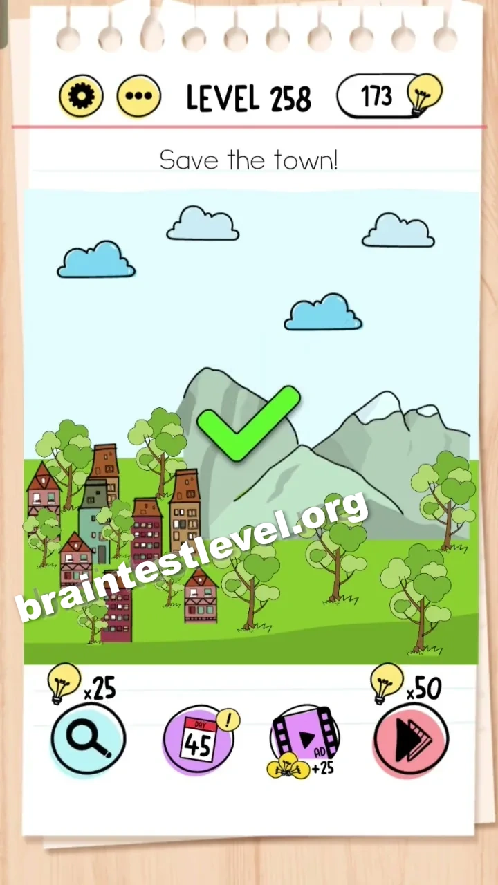 Brain Test Level 258 screenshot 2