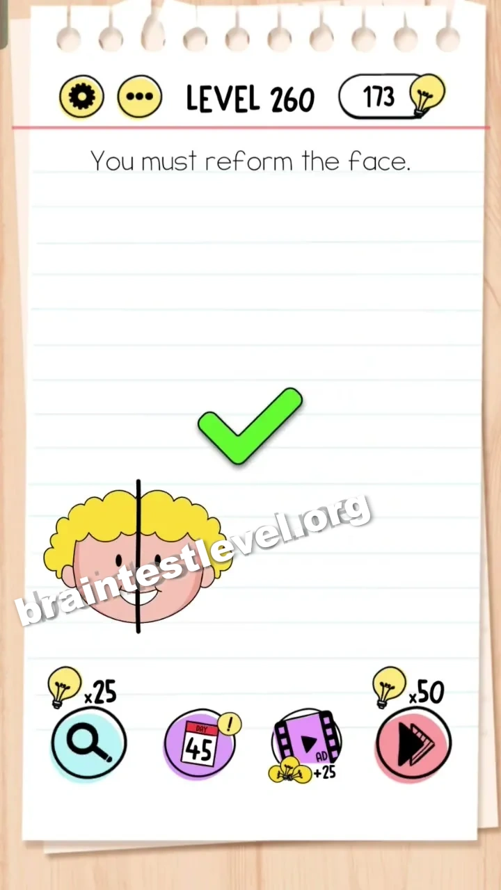 Brain Test Level 260 screenshot 2