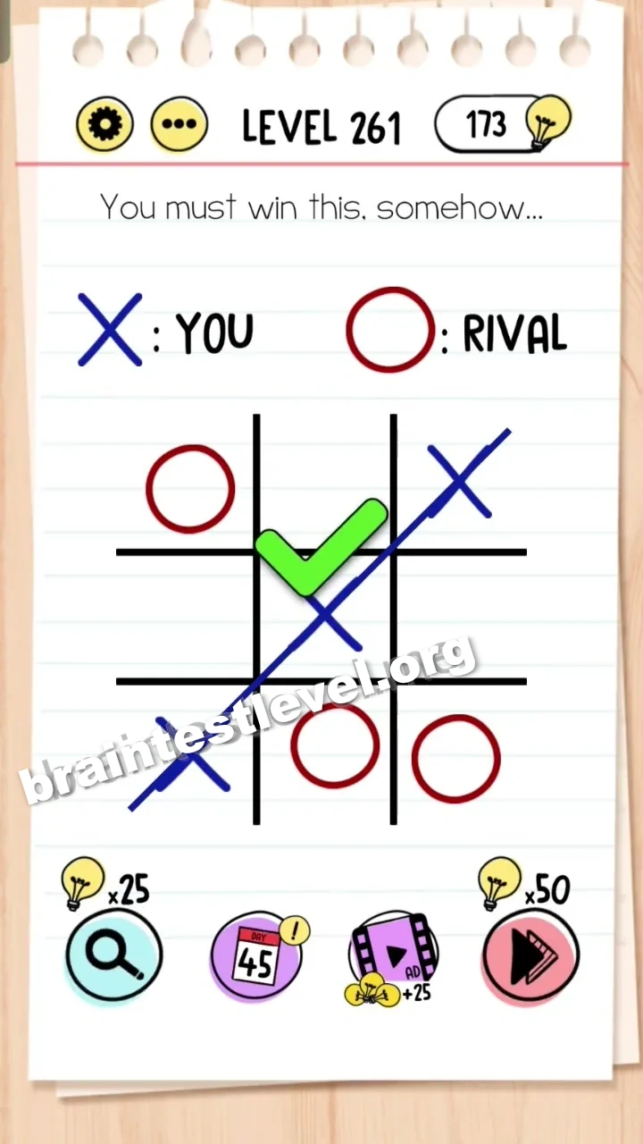 Brain Test Level 261 screenshot 2