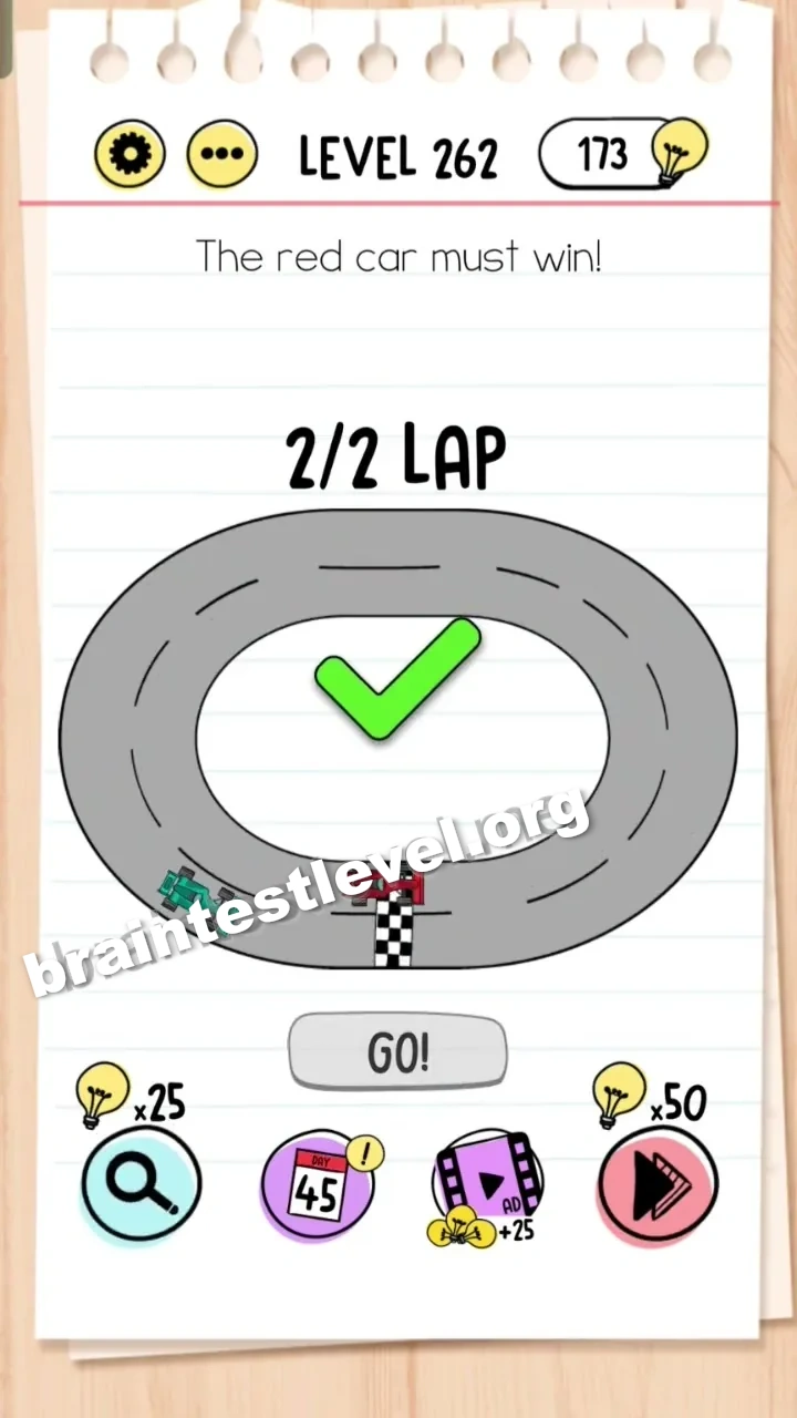 Brain Test Level 262 screenshot 2