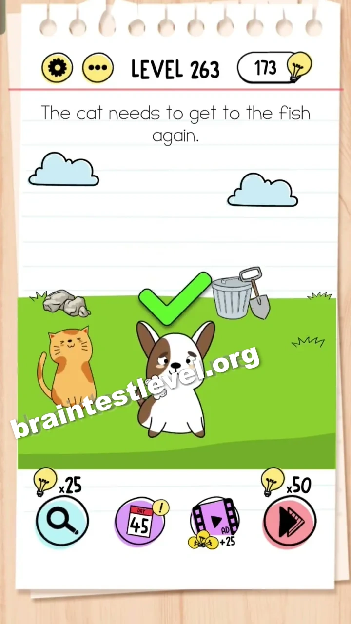 Brain Test Level 263 screenshot 2
