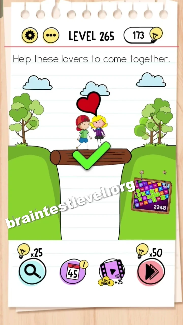 Brain Test Level 265 screenshot 2