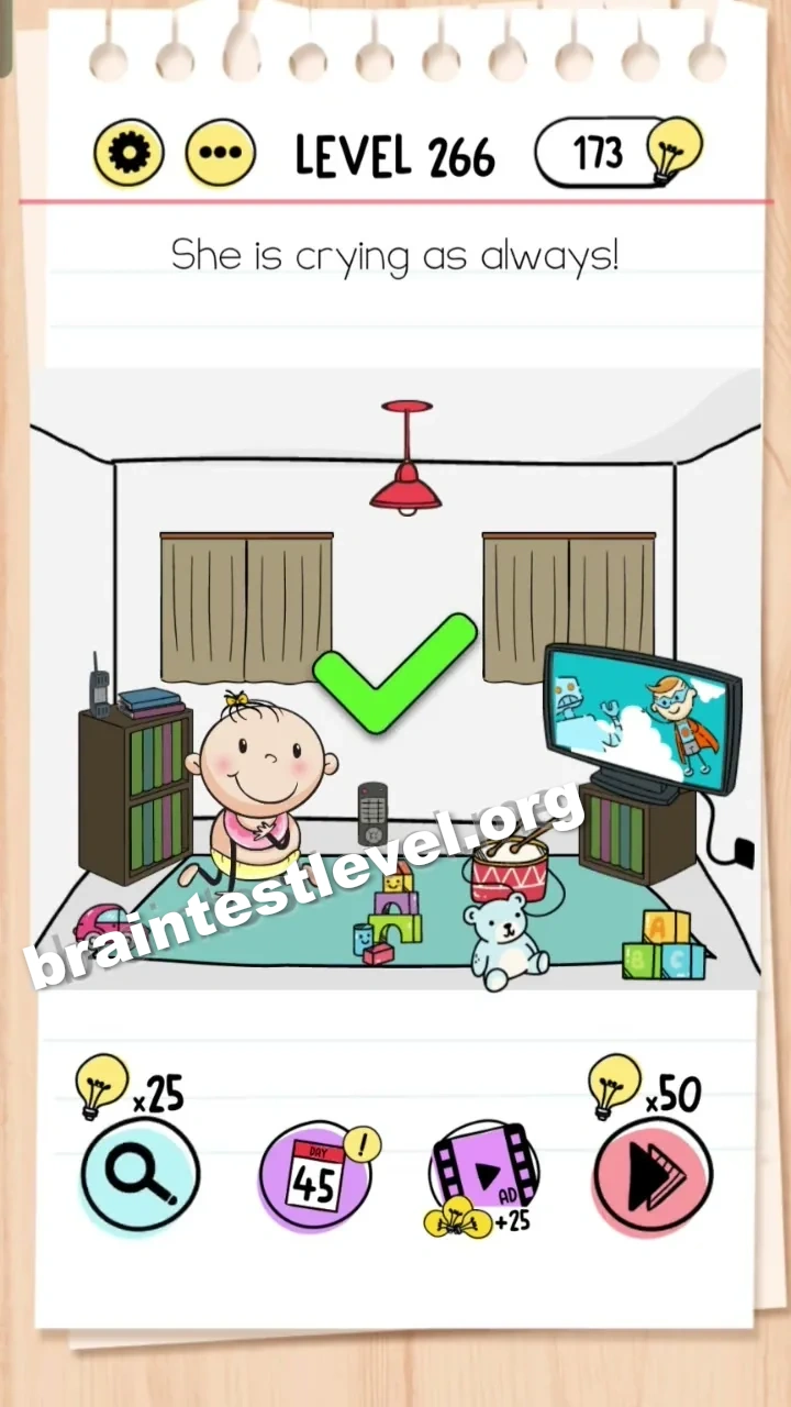 Brain Test Level 266 screenshot 2
