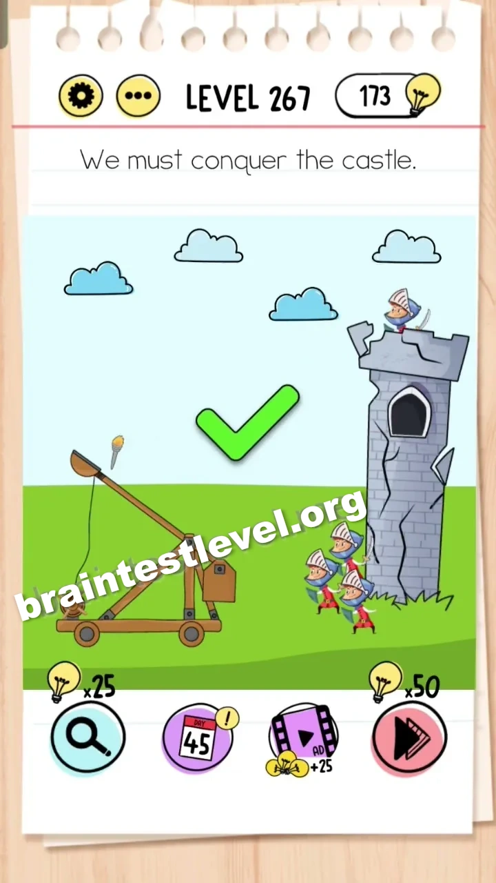 Brain Test Level 267 screenshot 2