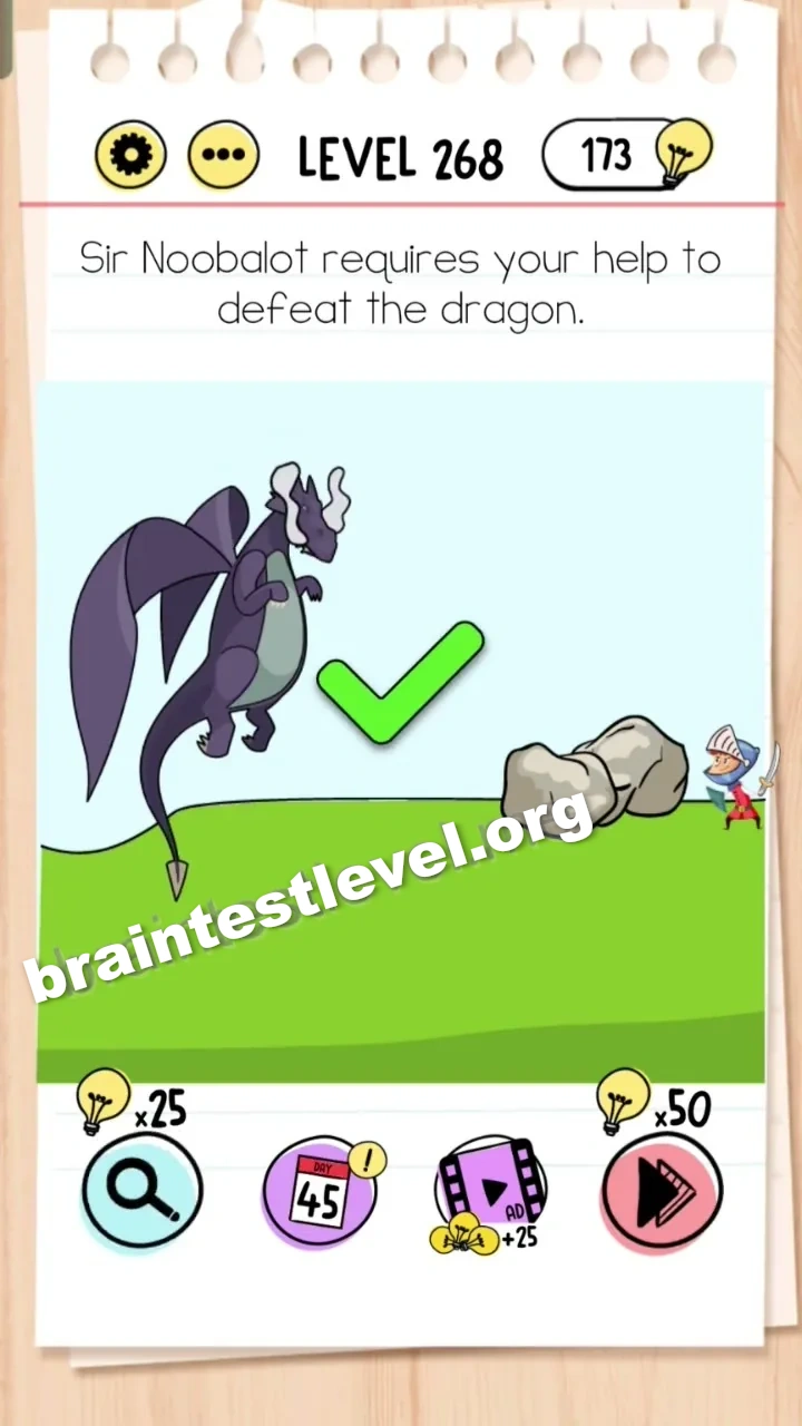Brain Test Level 268 screenshot 2