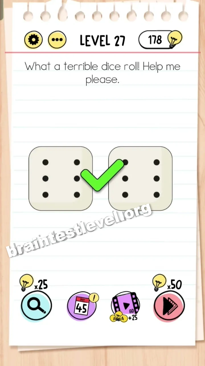 Brain Test Level 27 screenshot 2