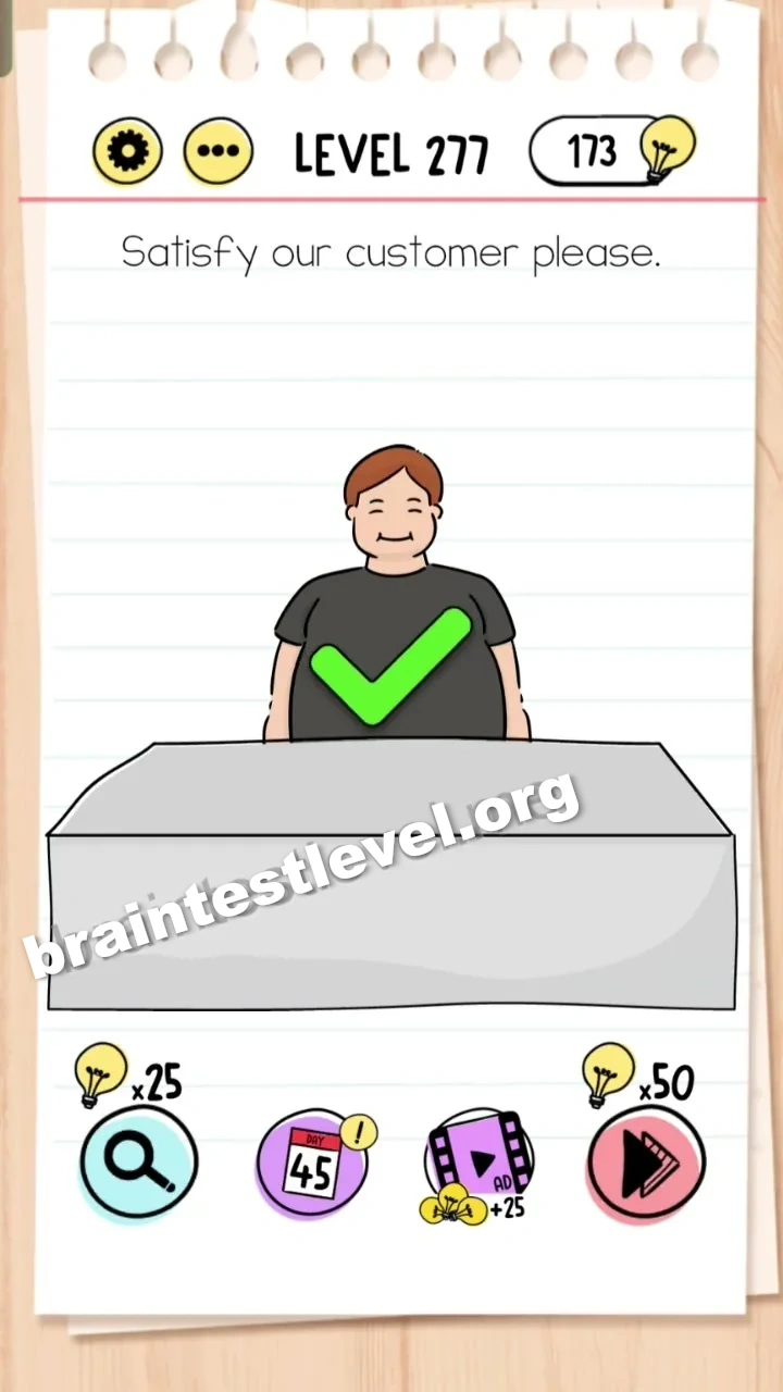 Brain Test Level 277 screenshot 2