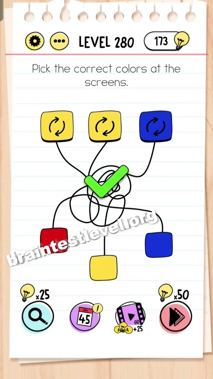 Brain Test Level 280 screenshot 2