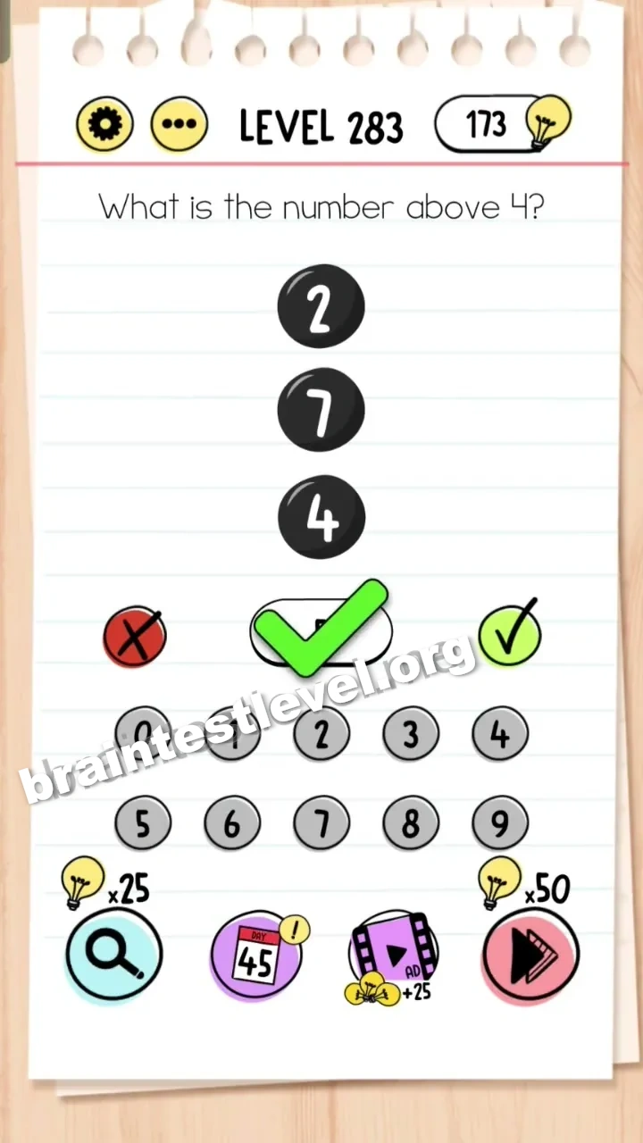 Brain Test Level 283 screenshot 2