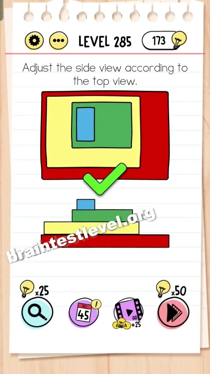 Brain Test Level 285 screenshot 2