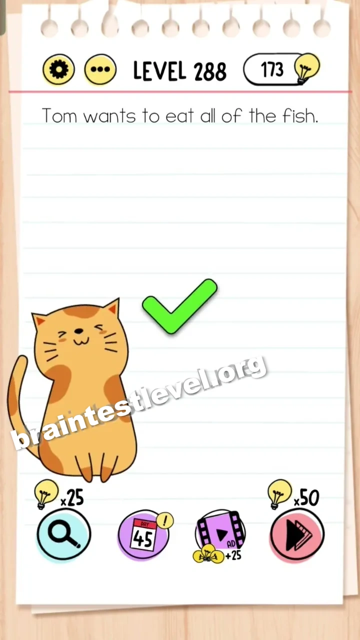 Brain Test Level 288 screenshot 2