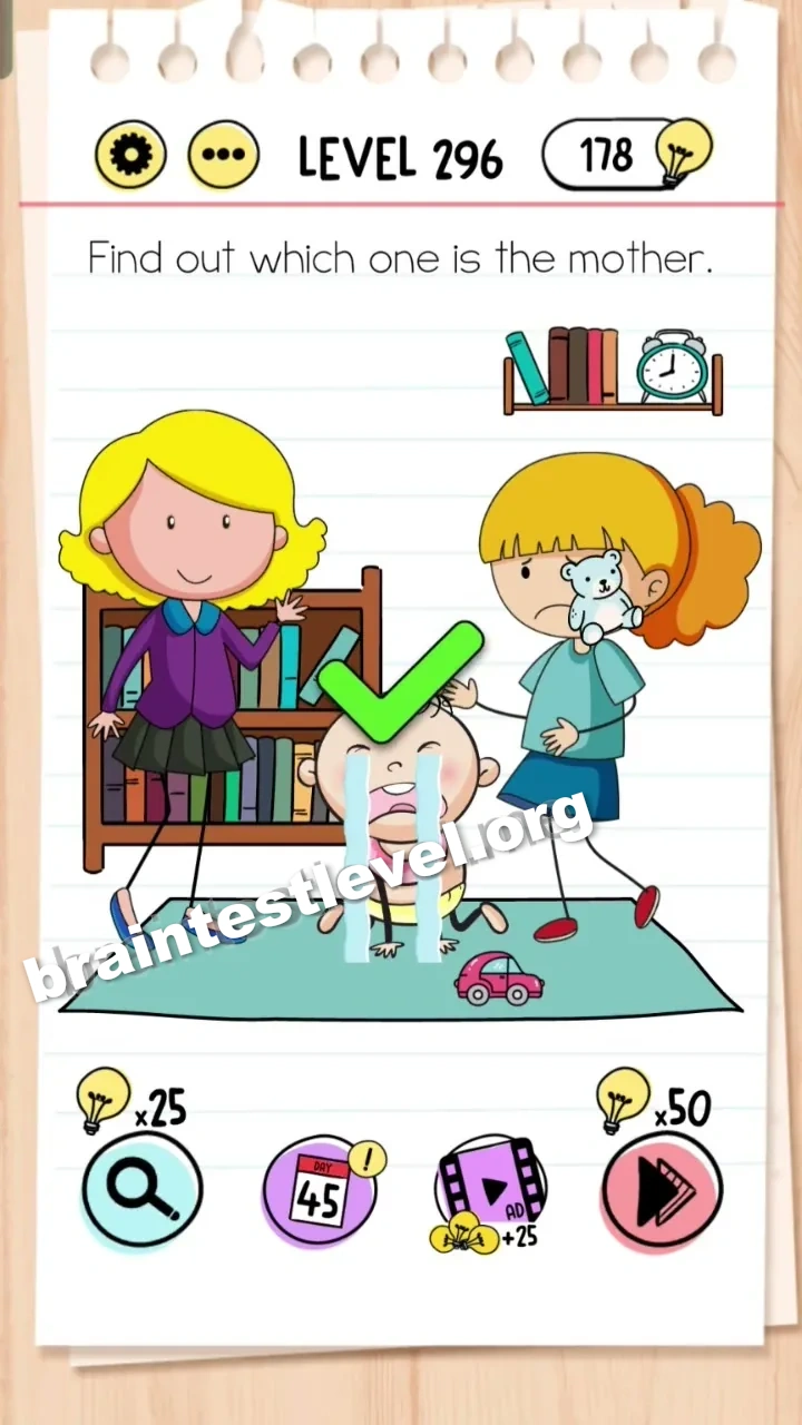 Brain Test Level 296 screenshot 2