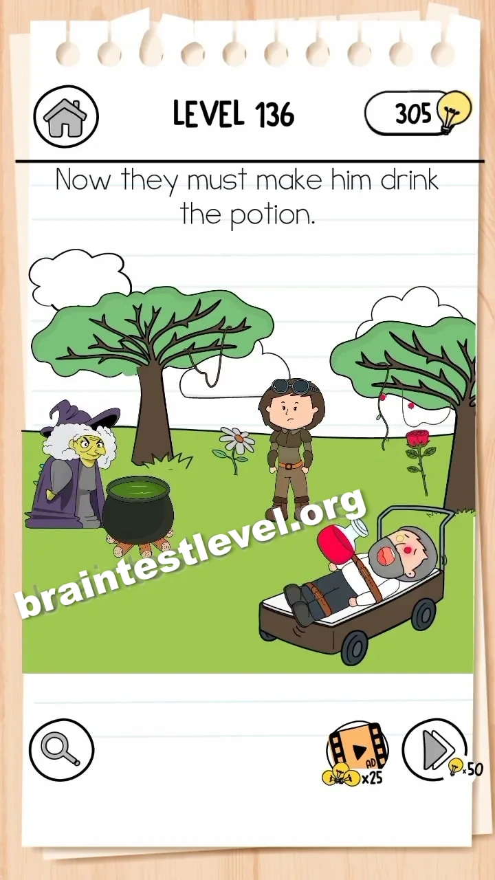 Level 136 screenshot