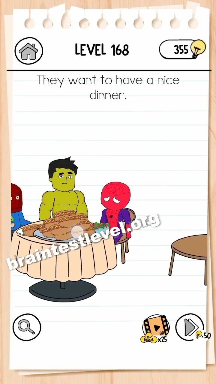 Level 168 screenshot