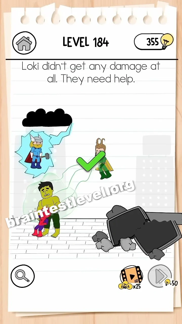 Brain Test 3 Level 184 screenshot 2