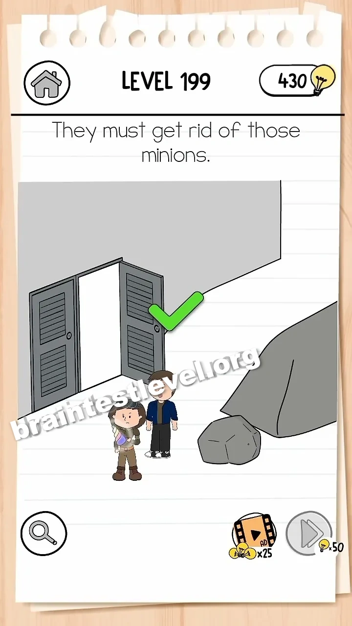 Brain Test 3 Level 199 screenshot 2