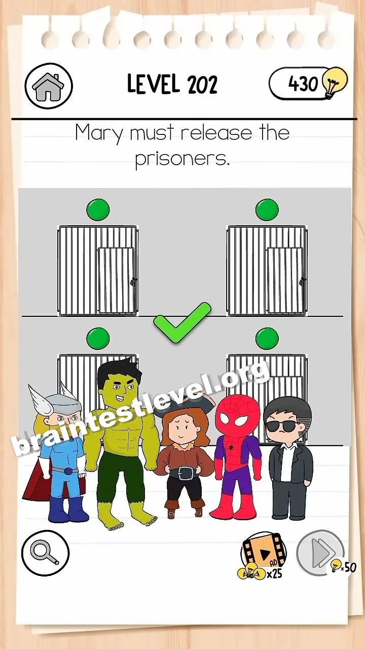 Brain Test 3 Level 202 screenshot 2