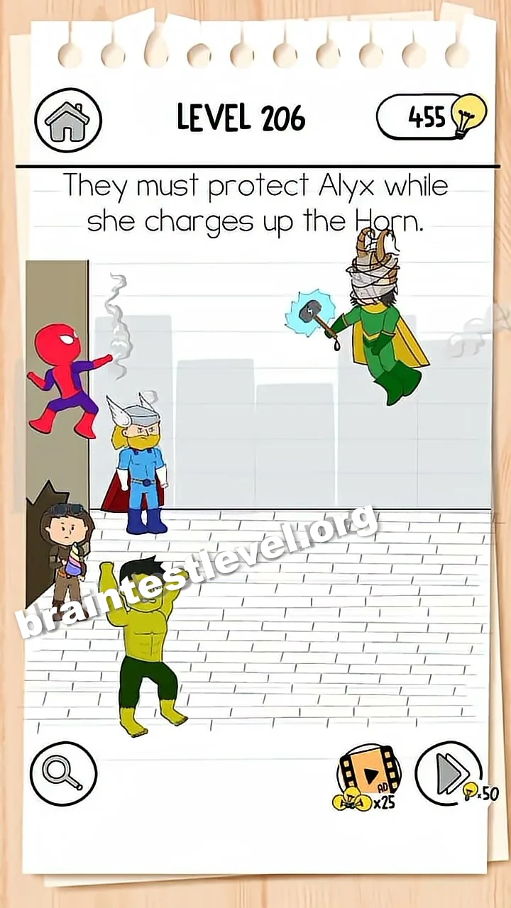 Level 206 screenshot