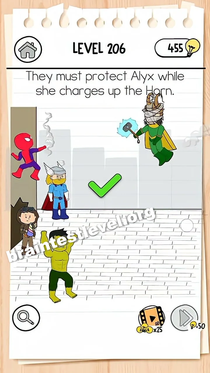 Brain Test 3 Level 206 screenshot 2