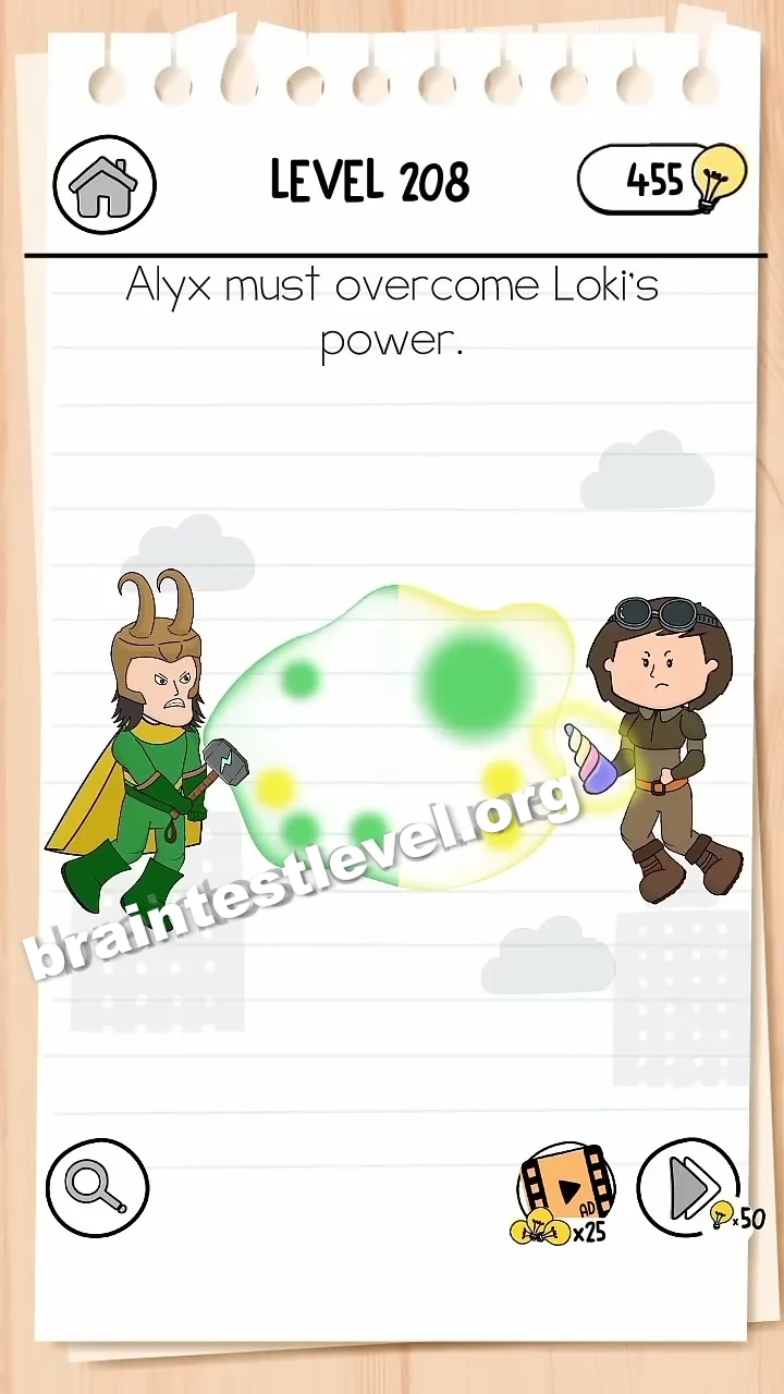 Level 208 screenshot