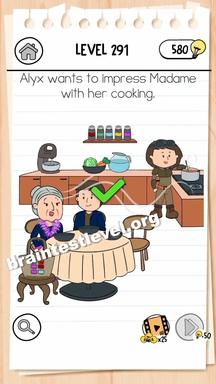 Brain Test 3 Level 291 screenshot 2