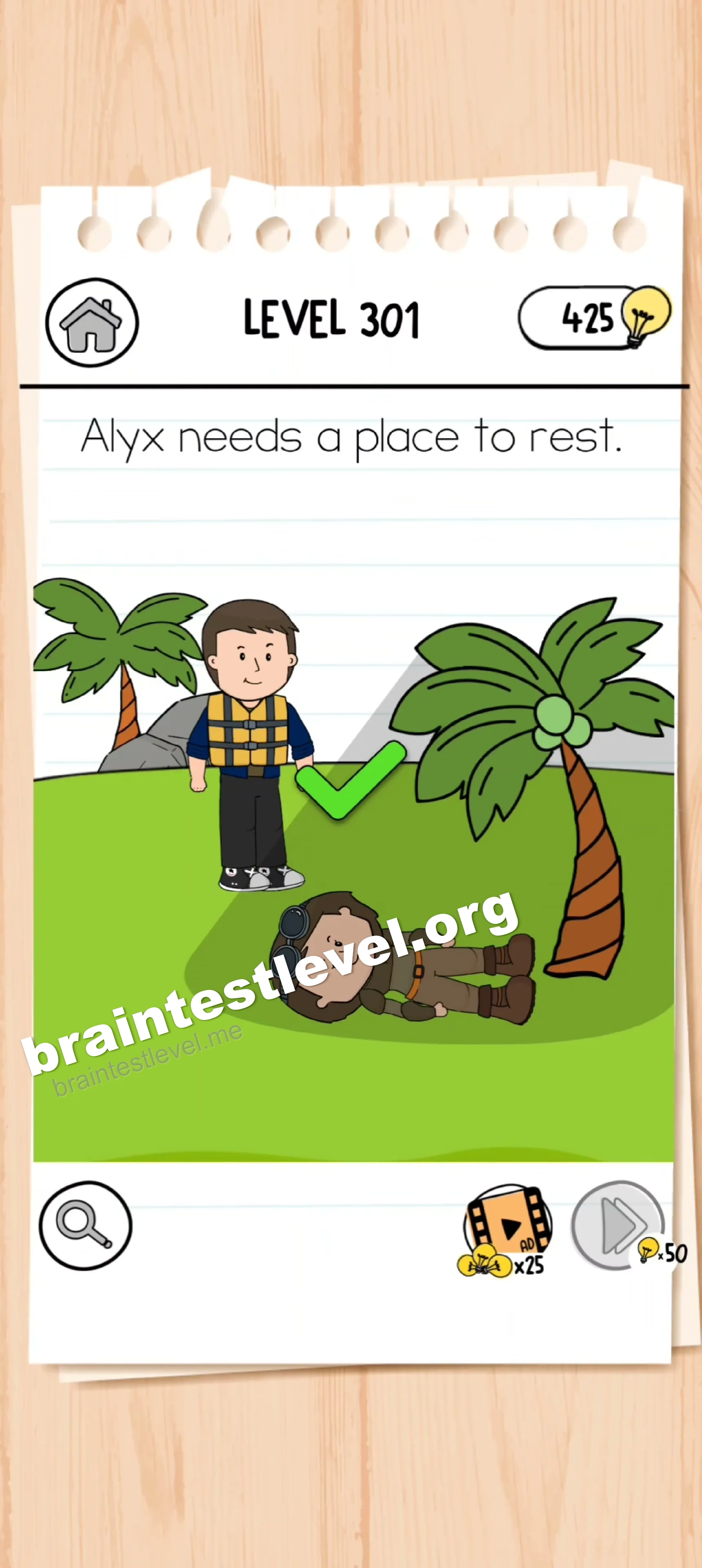 Brain Test 3 Level 301 screenshot 2
