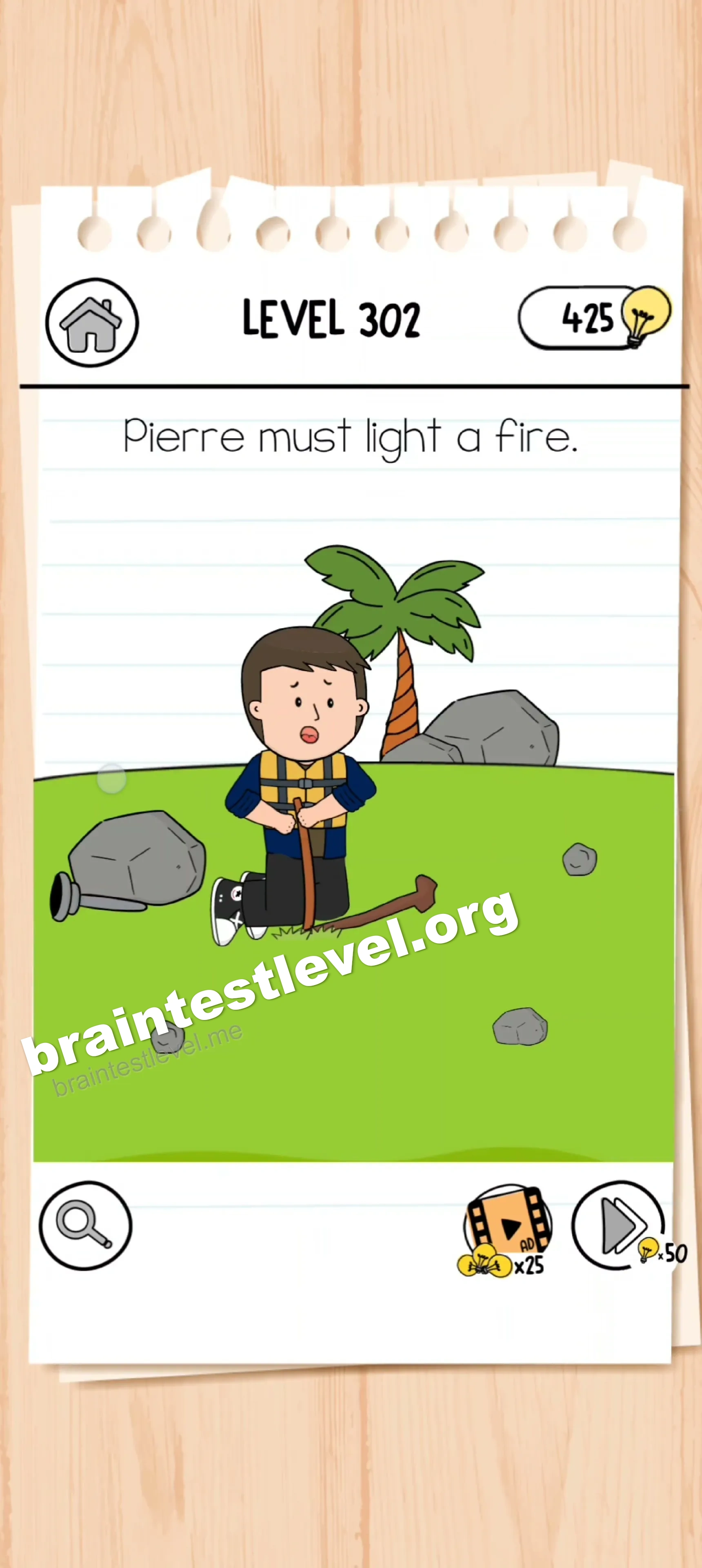 Level 302 screenshot