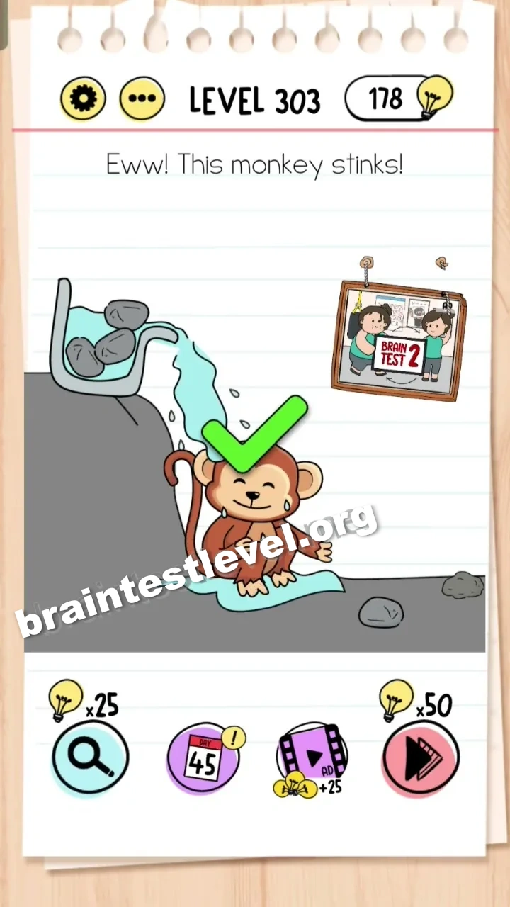 Brain Test Level 303 screenshot 2