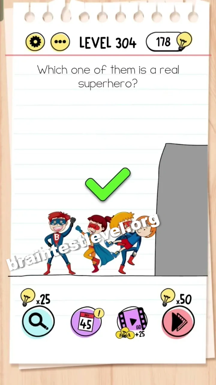 Brain Test Level 304 screenshot 2