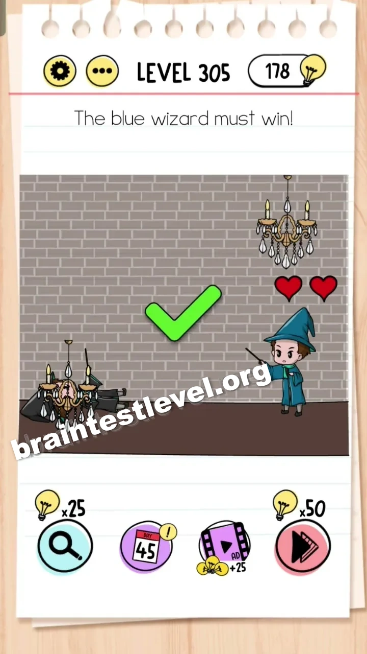 Brain Test Level 305 screenshot 2