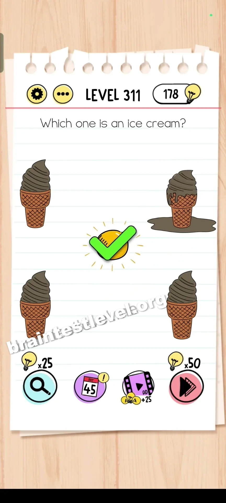 Brain Test Level 311 screenshot 2