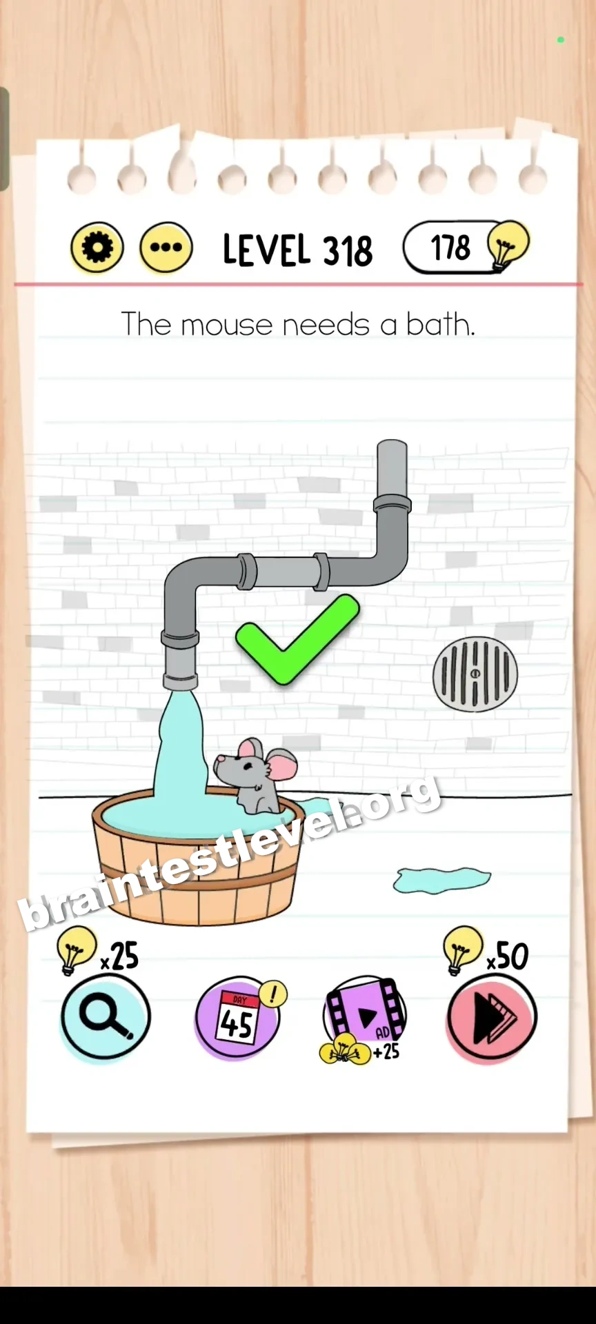 Brain Test Level 318 screenshot 2