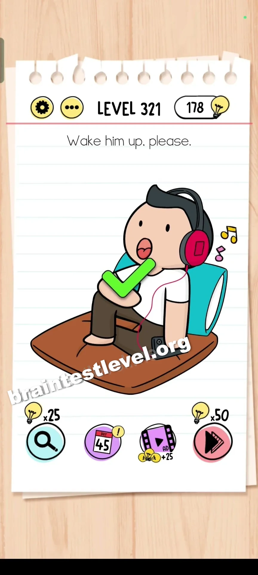 Brain Test Level 321 screenshot 2