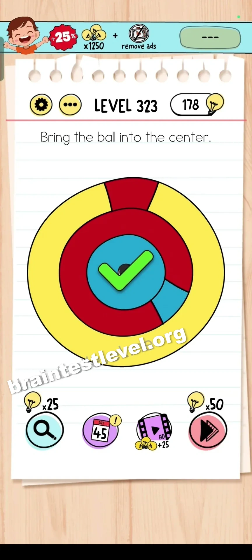 Brain Test Level 323 screenshot 2