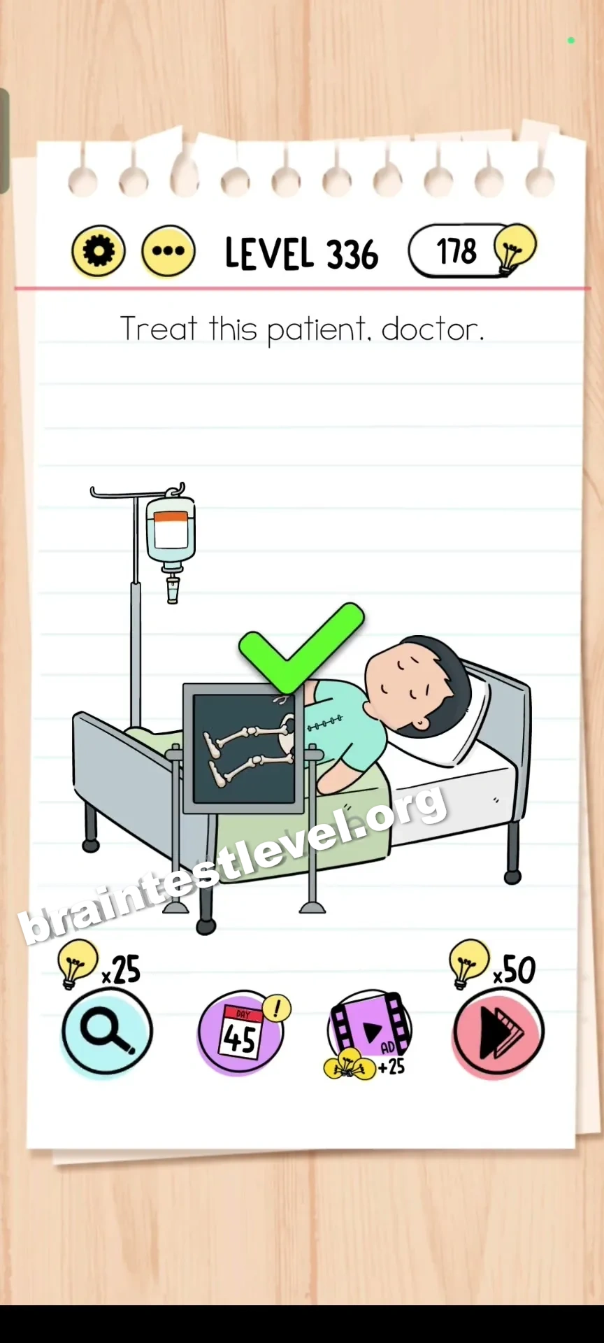 Brain Test Level 336 screenshot 2