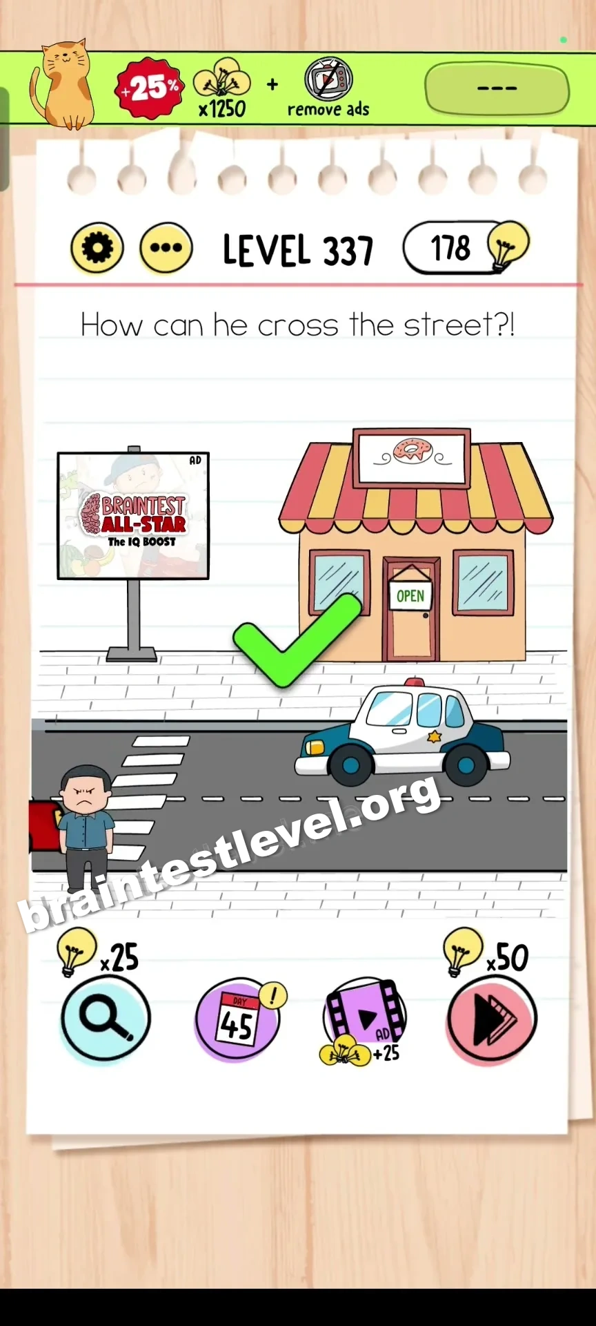 Brain Test Level 337 screenshot 2