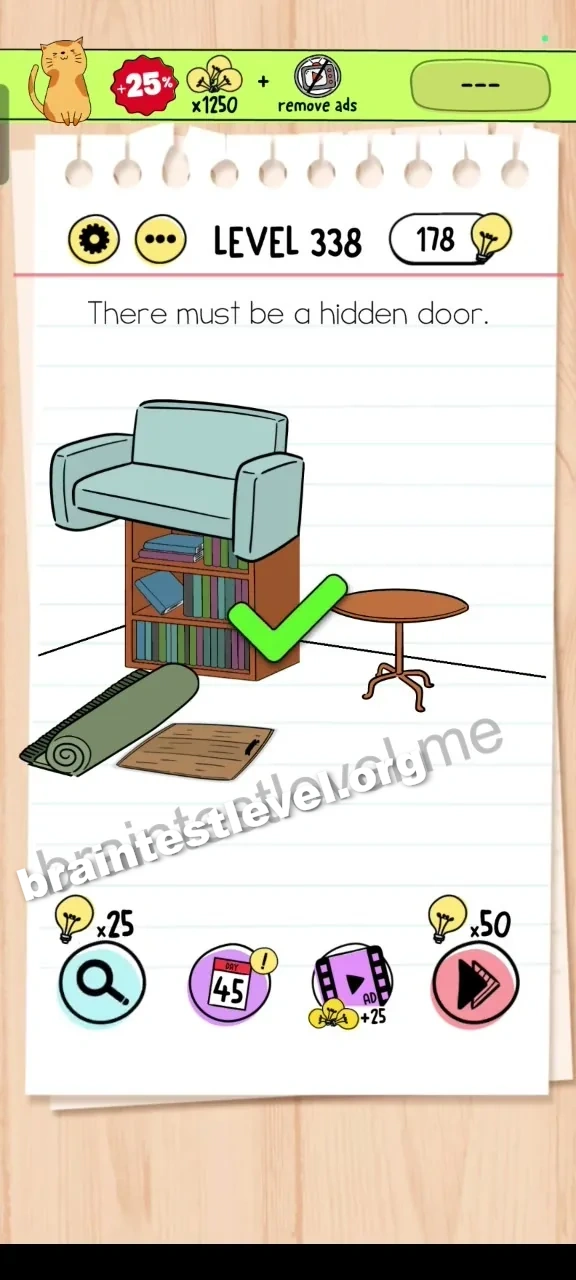 Brain Test Level 338 screenshot 2
