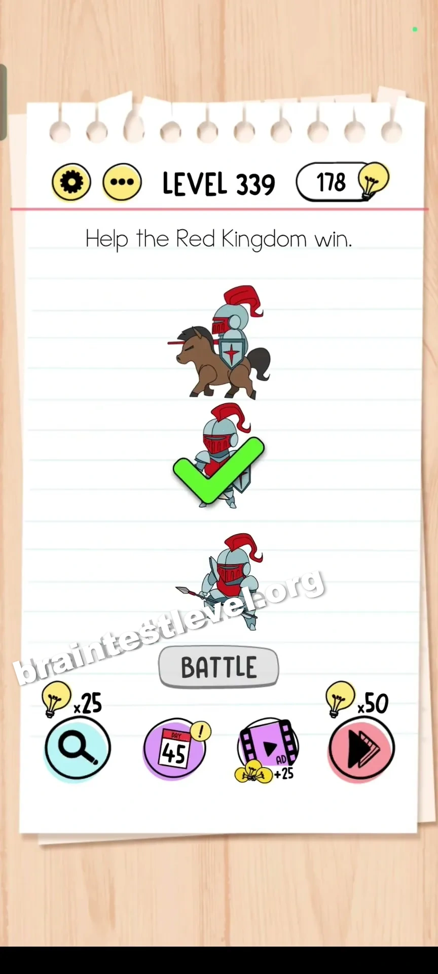 Brain Test Level 339 screenshot 2