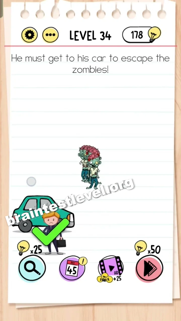 Brain Test Level 34 screenshot 2