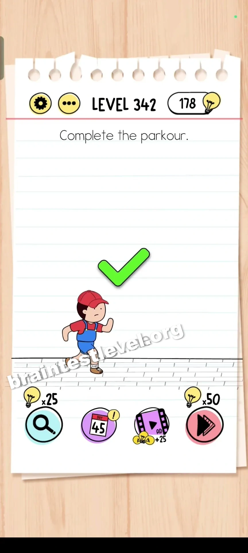 Brain Test Level 342 screenshot 2