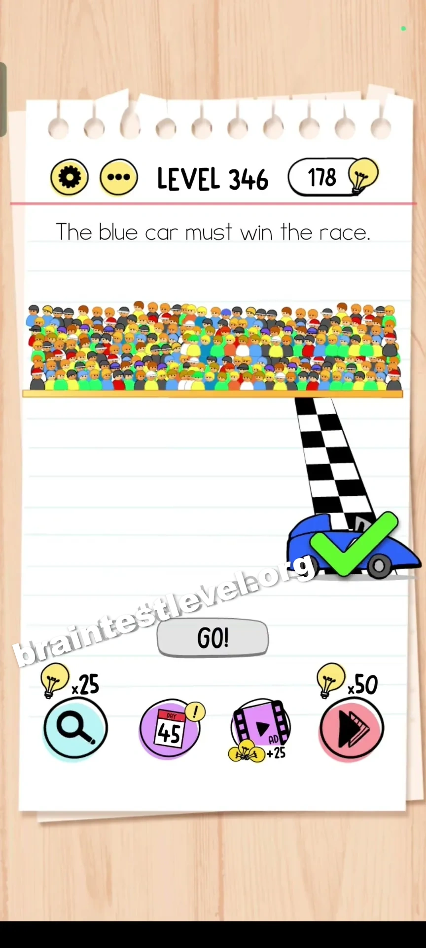 Brain Test Level 346 screenshot 2