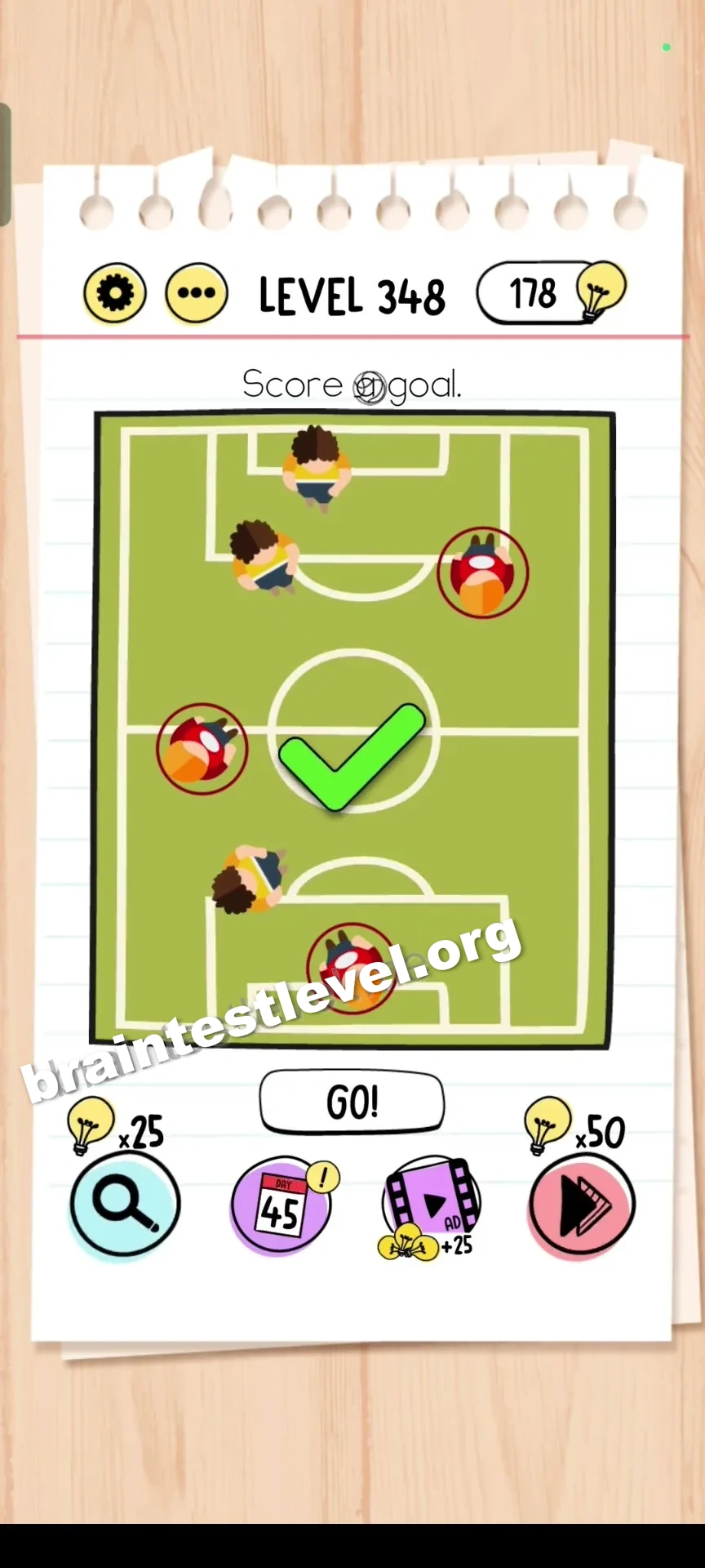 Brain Test Level 348 screenshot 2