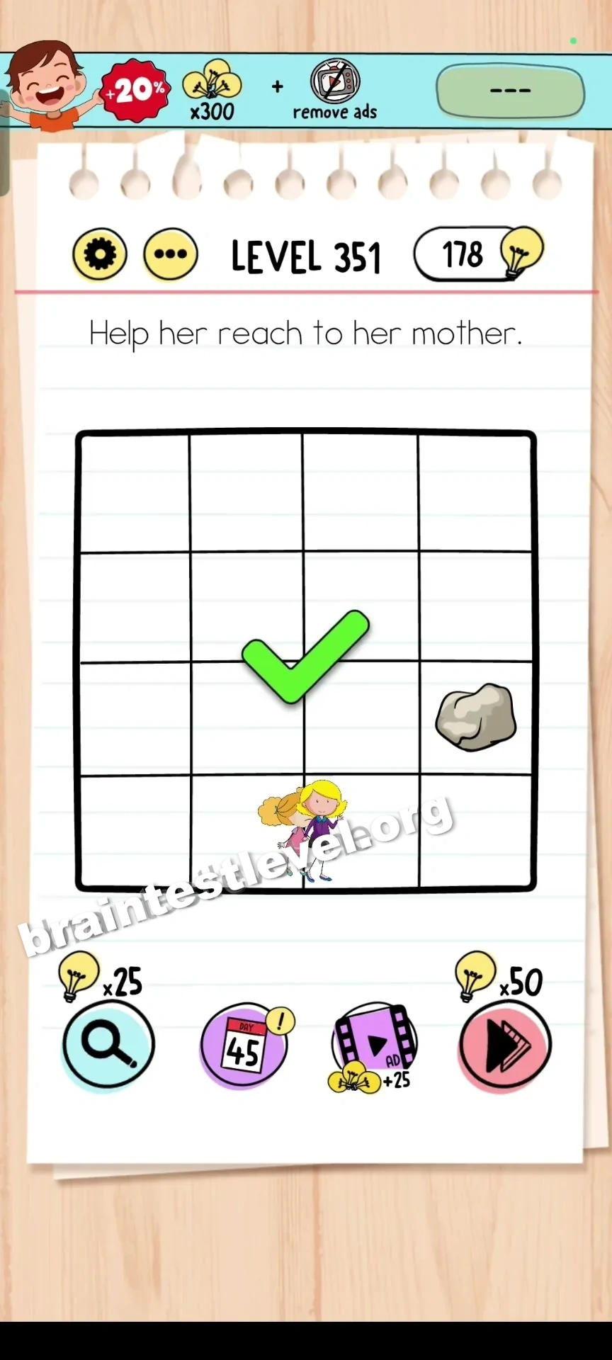 Brain Test Level 351 screenshot 2