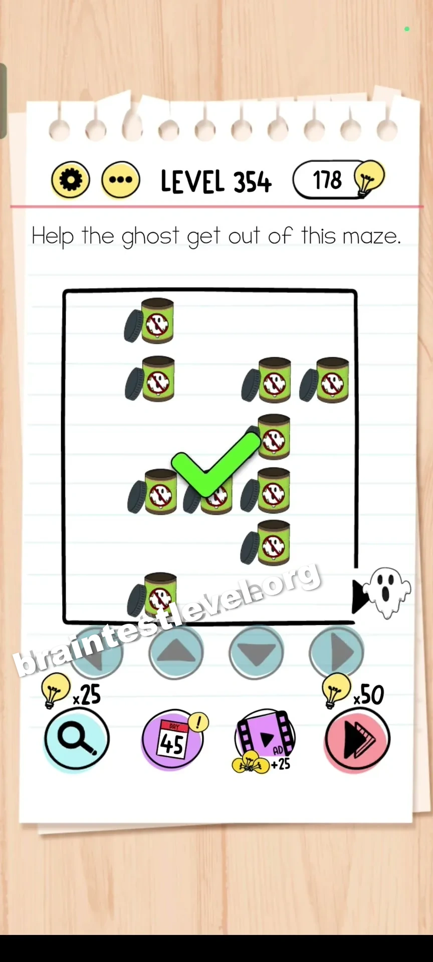 Brain Test Level 354 screenshot 2