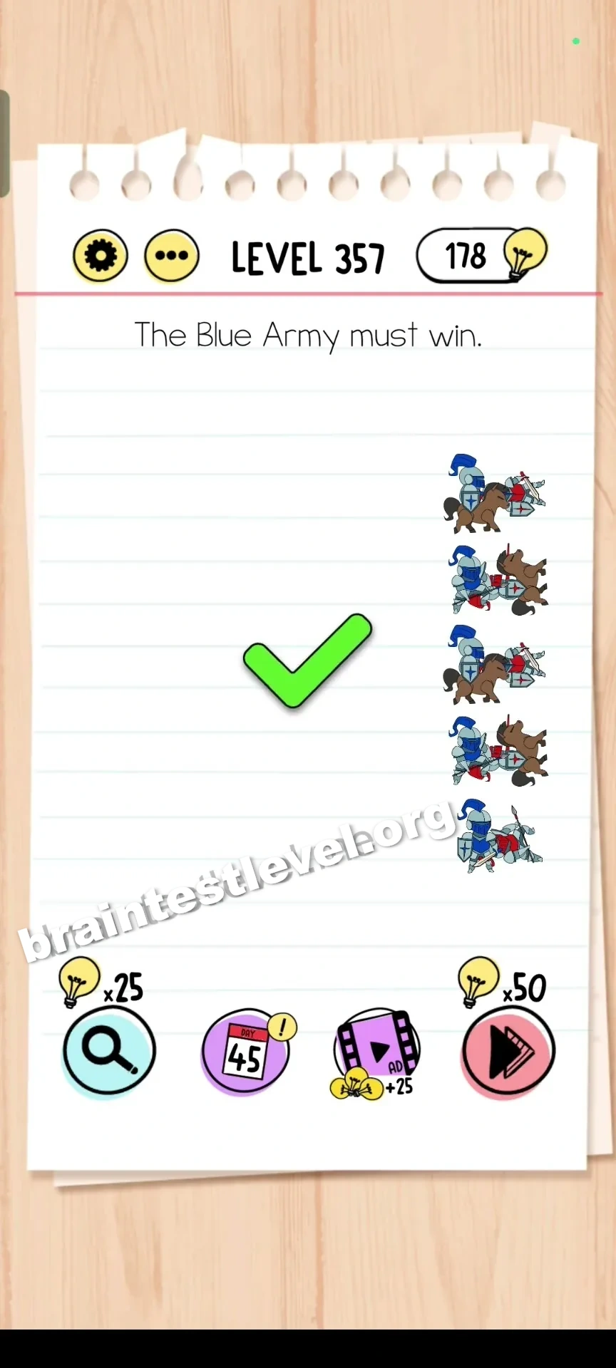 Brain Test Level 357 screenshot 2