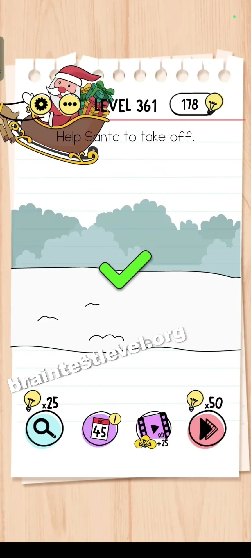 Brain Test Level 361 screenshot 2